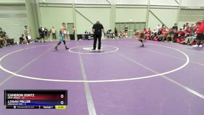 113 lbs Round 1 (16 Team) - Cameron Sontz, New Jersey vs Logan Miller, Arkansas Red