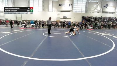 150 lbs Cons. Round 2 - Zaydin Lockett, Grindhouse Wrestling Club vs Khaleb Afanador, VHW Club