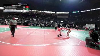 164 lbs Semifinal - Luke Thompson, CPWA vs Jackson Bezzeg, PWLA