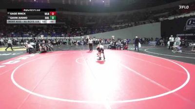 6A Boys 106 lbs Cons. Round 2 - Gage Rinck, Willamette Boys vs Gavin Jusino, Barlow Boys