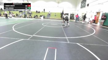184 lbs 3rd Place Match - Ben Green, Cuesta vs Drew Croft, Cuesta