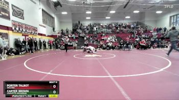 215 lbs 1st Place Match - Porter Talbot, WILLARD vs Carter Brown, LAFAYETTE-Wildwood