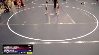 3rd Place Match - Landen Cooreman, MN Elite Wrestling Club vs Korbin Lanik, Summit Wrestling Academy