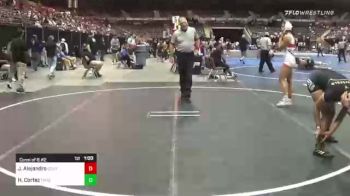 109 lbs Consi Of 8 #2 - Jenavi Alejandro, Centennial High School vs Hailey Cortez, Threshold Wrestling Club