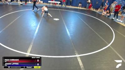 59 lbs Round 1 - Max Corrado, NE vs Jaxon Liffrig, MN