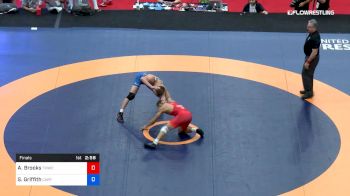 79 kg Final - Aaron Brooks, TMWC/ EAP vs Shane Griffith, Stanford - California RTC