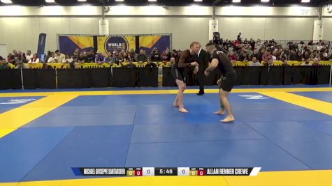 Allan Renner Crewe vs Michael Givseppe Santarsieri 2024 World IBJJF Jiu-Jitsu No-Gi Championship