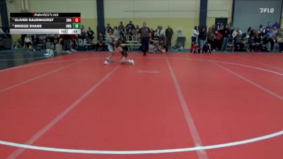 80 lbs Cons. Round 4 - Briggs Evans, Heartland Wrestling Academy vs Oliver Rauenhorst, Summit Wrestling Academy