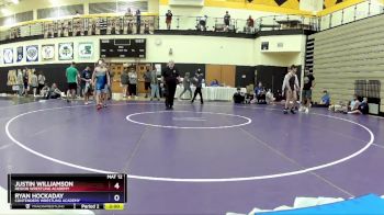 126 lbs Cons. Round 5 - Justin Williamson, Region Wrestling Academy vs Ryan Hockaday, Contenders Wrestling Academy