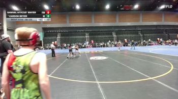 98-105 lbs Round 2 - Carson Beyer, Nevada Elite vs Samuel`Atticus` Mayer, Fallon Outlaws WC