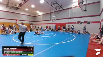 165 lbs Round 5 (6 Team) - Cameron Underwood, MPWC vs Kyler Jackson, Kansas Bronze