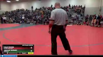 152 lbs 5th Place Match - Deegan Barnes, Bayfield vs Cale Moore, Grand Junction