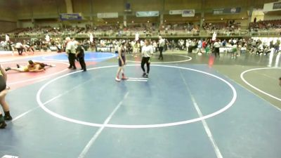 98 lbs Rr Rnd 3 - Conner Ivy, Widefield WC vs Hunter Shawcroft, Pueblo County WC