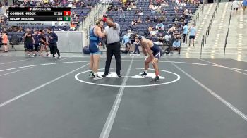 125 lbs Champ. Round 2 - Connor Hueck, St. Thomas University vs Micah Medina, Bellarmine