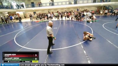 84-91 lbs Semifinal - Amarri Kem, Ravage vs Zachary Grow, Champions Wrestling Club