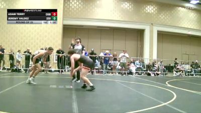144 lbs Round Of 32 - Adam Terry, Champions WC vs Jeremy Valdez, Servite HS