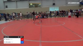 60 kg Quarterfinal - Nathaneal Rankin, River Valley Wrestling Club vs Randon Miranda, NYAC/NMU