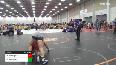 170 lbs Consi Of 8 #2 - Andy Aldridge, VA vs Shane Reitsma, NJ