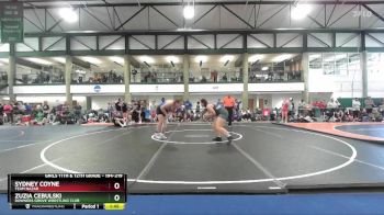 194-219 lbs Round 1 - Sydney Coyne, Team Nazar vs Zuzia Cebulski, Downers Grove Wrestling Club