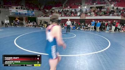 132 lbs Semis (4 Team) - Canyon Holbrook, Grapevine vs Aydin Bodick, Leander