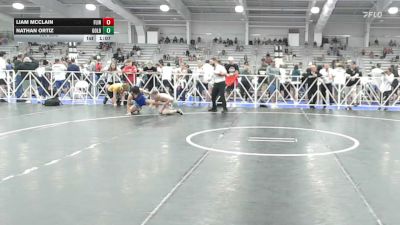 120 lbs Round Of 64 - Liam McClain, Flint Tropics - HSB vs NATHAN ORTIZ, Gold Standard Wrestling - HSB