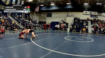 197 lbs Cons. Round 2 - Tyson Lien, Northern State vs Cannon Potts, Minot State (N.D.)