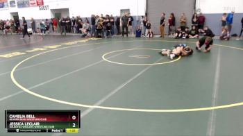 110 lbs Round 3 - Jessica LeClair, Soldotna Whalers Wrestling Club vs Camelia Bell, Glacier Bear Wrestling Club