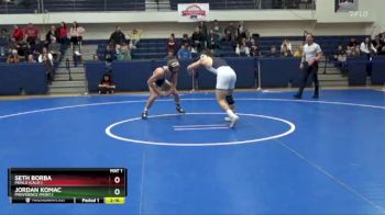 165 lbs 3rd Place Match - Jordan Komac, Providence (Mont.) vs Seth Borba, Menlo (Calif.)