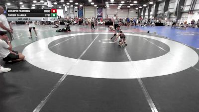 80 lbs Rr Rnd 1 - Joseph Fleming, Mat Assassins Red vs Tarek Shama, Shore Thing Beach