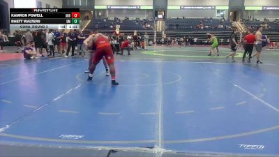 197 lbs Cons. Round 3 - Rhett Walters, Montevallo vs Kamron Powell, Unattached Montevallo