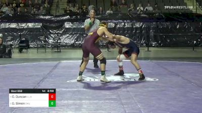 141 lbs Consolation - Dylan Duncan, Illinois vs Dresden Simon, Central Michigan