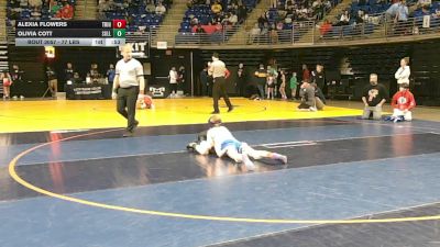 77 lbs Round Of 32 - Alexia Flowers, Trinity vs Olivia Cott, Sullivan County