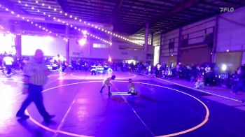 46 lbs Round Of 16 - Chaston Harmon, Dickinson WC vs Levi Escarcega, Manu WC