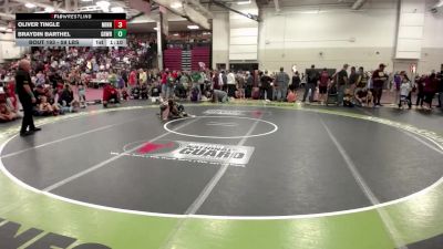 59 lbs Semis - Oliver Tingle, Minnesota vs Braydin Barthel, GRYND Wrestling