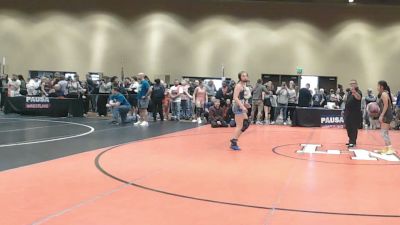 115 lbs Quarters - Isabella Martinez, Bones Wrestling Club vs Laila Builes, Cordoba Trained