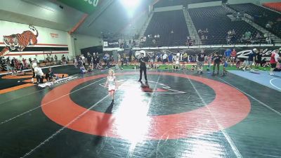 60 lbs Champ. Round 3 - Annilise Johnson, Montana vs Elle Plouffe, Alaska