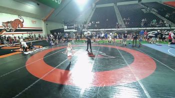 60 lbs Champ. Round 3 - Annilise Johnson, Montana vs Elle Plouffe, Alaska