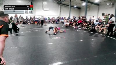 96 lbs Finals (2 Team) - Kian Green, MF vs Jaxon Flood, RWA
