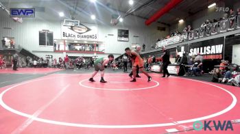 160 lbs Rr Rnd 1 - Zaiden Jones, Roland Youth League Wrestling vs Daniel Amaro, Brushy Wrestling Club