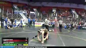 102 lbs Round 1 (4 Team) - Ashton Jewell, Brighton Black vs Connor Ross, Linden