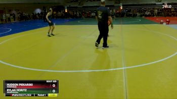 108 lbs Champ. Round 1 - Rylan Moritz, Minnewaska vs Hudson Piekarski, Moorhead