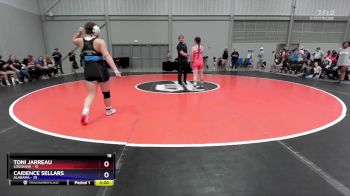 135 lbs Round 1 (6 Team) - Toni Jarreau, Louisiana vs Caidence Sellars, Alabama