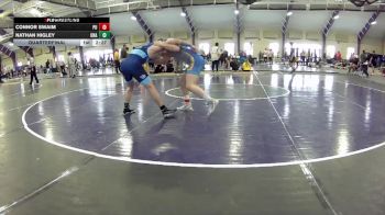 149 lbs Quarterfinal - Connor Swaim, Pitt Unattached vs Nathan Higley, Unattached