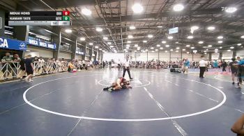 95 lbs Quarterfinal - Mekai Hons, Ohio United - MS vs Kamari Tate, Team Gotcha - MS
