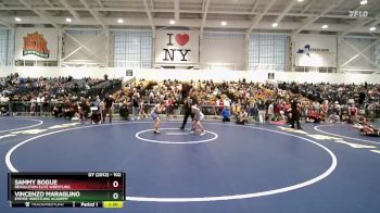 102 lbs Semifinal - Sammy Bogue, Revolution Elite Wrestling vs Vincenzo Maraglino, Empire Wrestling Academy