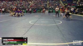 3A 152 lbs Cons. Round 1 - Braydon Forehand, Westover vs Samad Wooten, CB Aycock