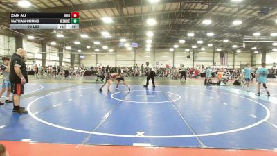 75 lbs Rr Rnd 2 - Zain Ali, Ohio United - MS vs Nathan Chung, RedNose Wrestling School - MS