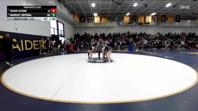 145 lbs Champ. Round 1 - Jules Sitani, La Habra vs Marley Zepeda, Costa Mesa