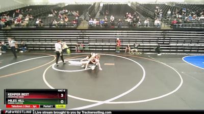 178 lbs Cons. Round 3 - Kemper Best, Mountain View vs Miles Hill, Green Canyon