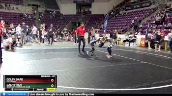 67 lbs 5th Place Match - Cash Fitch, Bear Cave Wrestling Club vs Colby Dare, Colorado